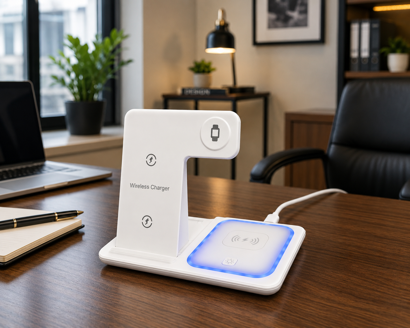 3 in 1 Wireless charger {Foldable)