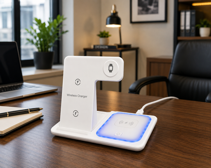 3 in 1 Wireless charger {Foldable)
