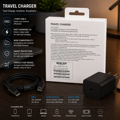 45 W USB- C Fast Charger