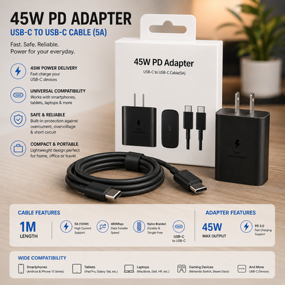 45 W USB- C Fast Charger