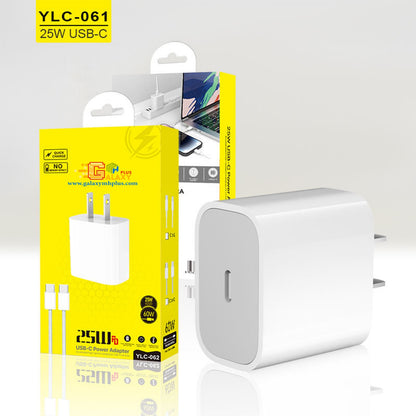 Fast Charger Ultra 25W USB - C Power Adapter Galaxy MH Plus