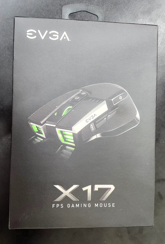 EVGA x17 FPS Gaming Mouse Black and Gray